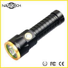 T6 LED 26650 Battery Long Beam Distance Waterproof Flashlight (NK-2660)